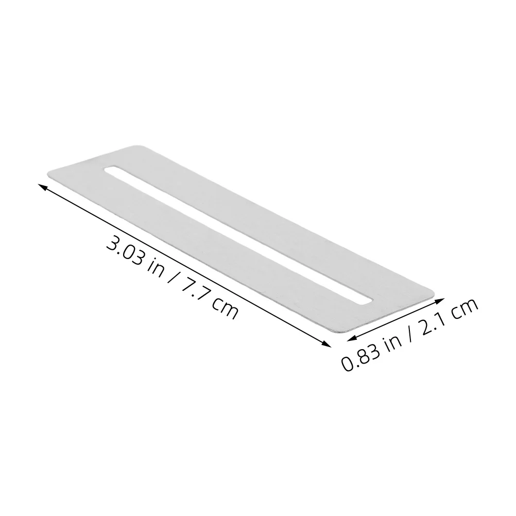 Protectores de traste de guitarra de Metal, protectores de diapasón para bajos Luthiers, protección de diapasón Universal duradera y fácil de instalar, 4 Uds.