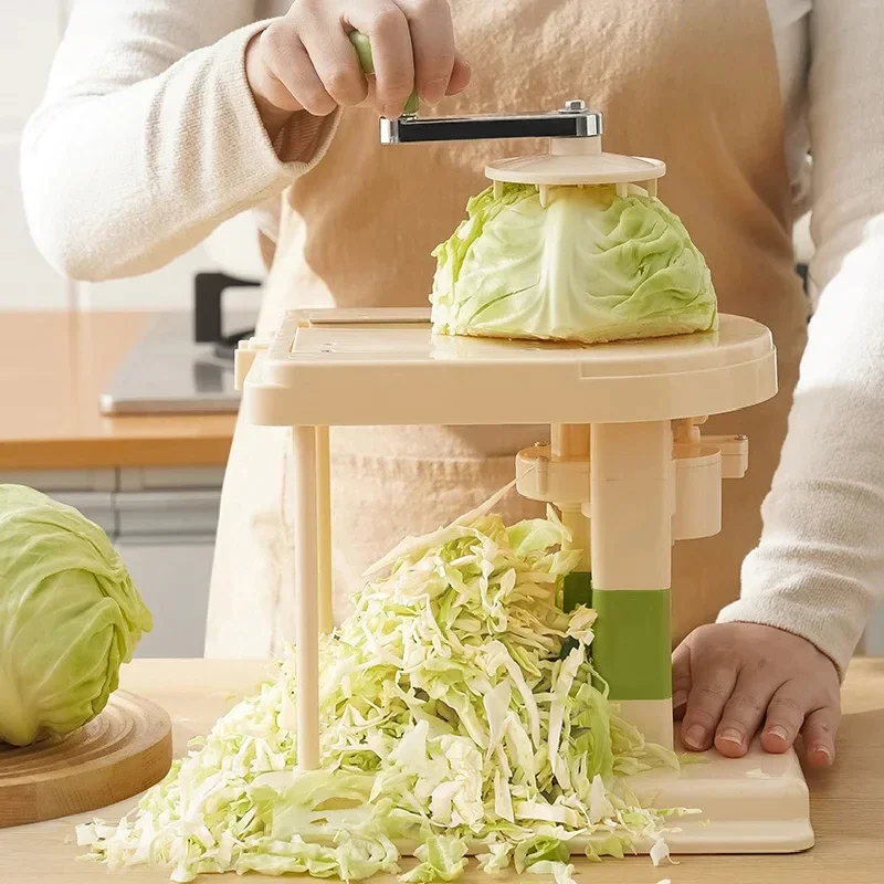 Cabbage Graters Vegetable Cutter Home Hand-cranked Shredder Slicer Manual Lettuce Shraded Knife Sauerkraut Cutter Kitchen Tools