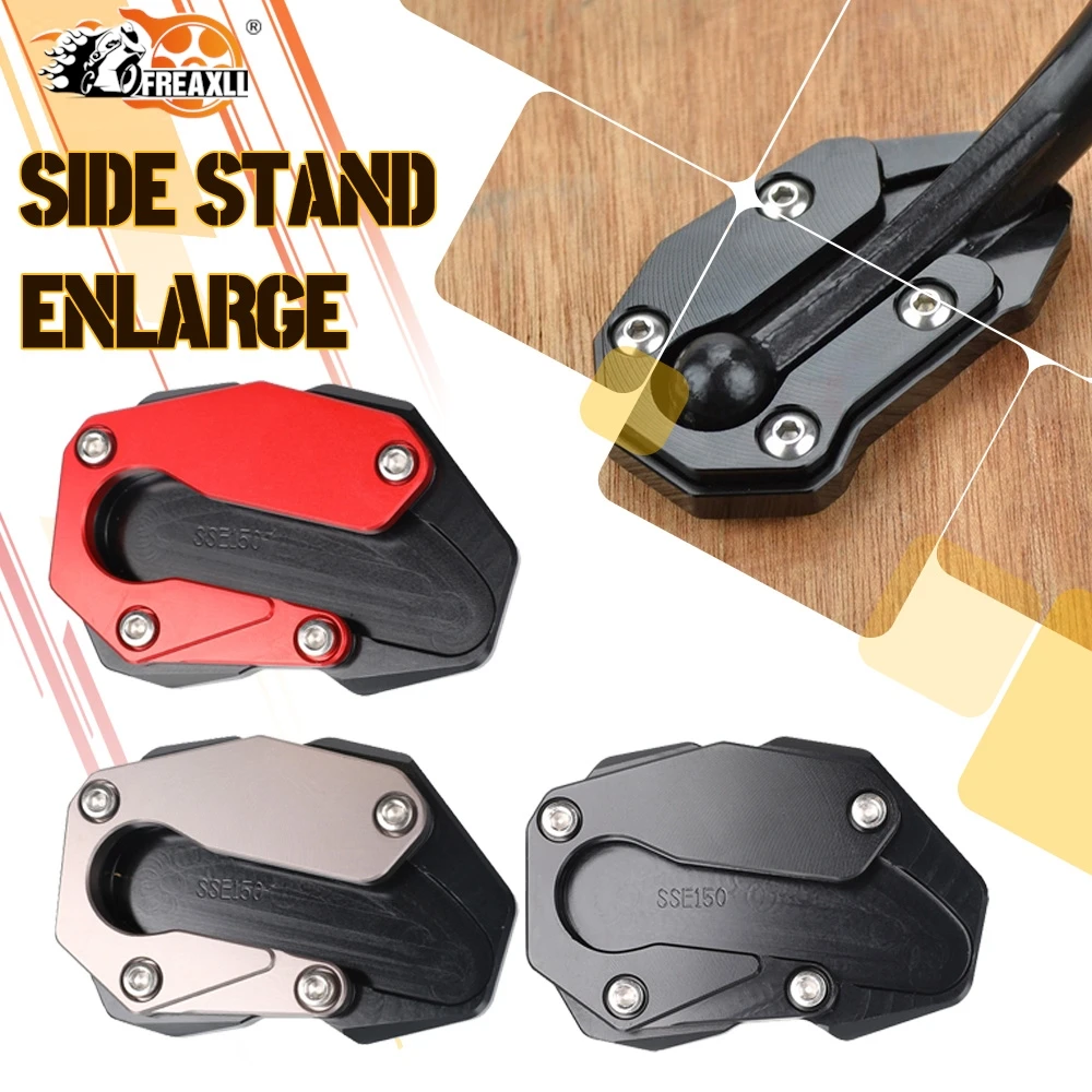 FOR BENDA BD300 BD500 BOX400 BD 500 BD 300 BOX 400 Motorcycle Kickstand Extender Foot Side Stand Extension Pad Plate Accessories