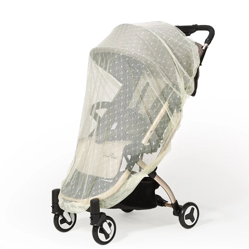 NEW Baby Stroller Universal Mosquito Net Pushchair Insect Shield Mesh Baby Outdoor Security Mesh Cover Baby Stroller Accessories