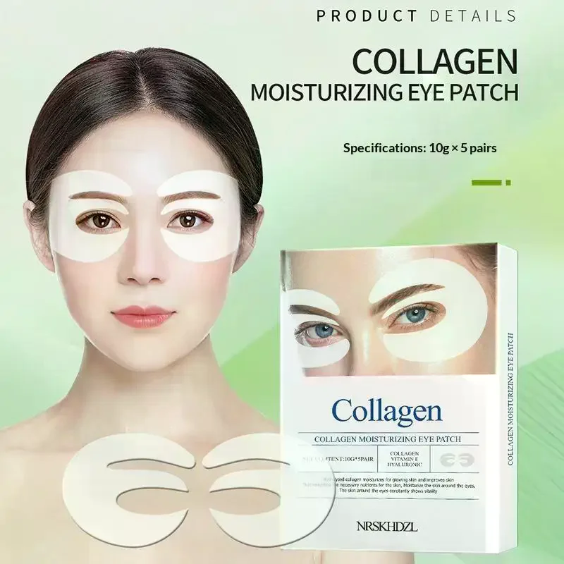 Collagen Under Eye Patches - 5 pares de máscaras hidratantes de