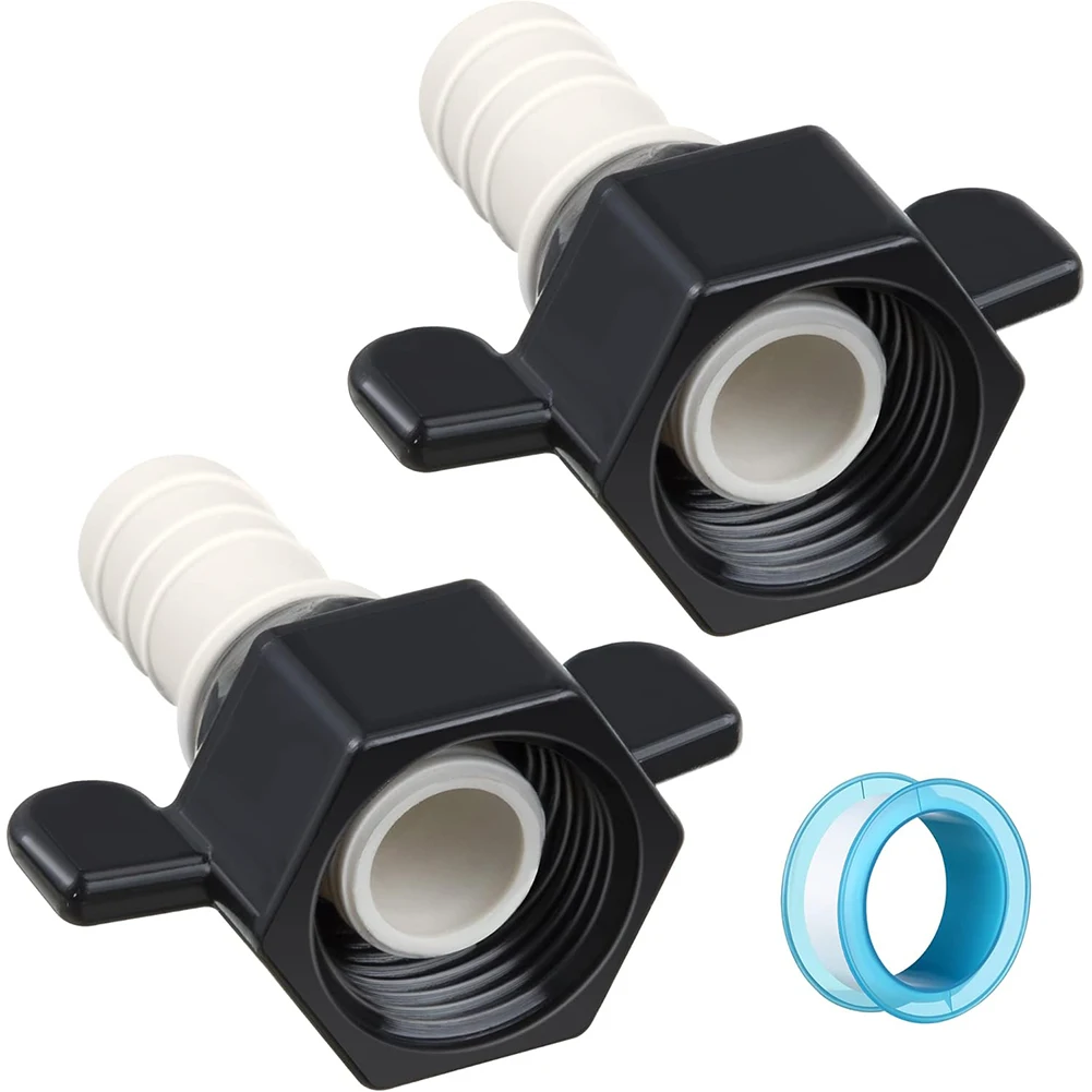 Compatible With Water Pumps Water Pump Fittings 1 2 Inch Adapter RV Water Pump Fittings High Pressure Capacity