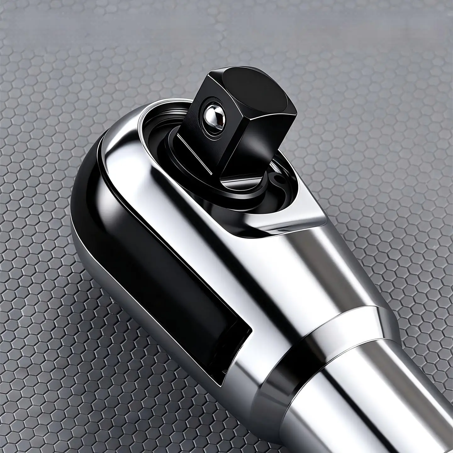 1/2 Inch Drive 72 Tooth Ratchet Wrench Short Head High Torque Narrow Space Air Impact Spanner Motorcycle Repair Hand Tool