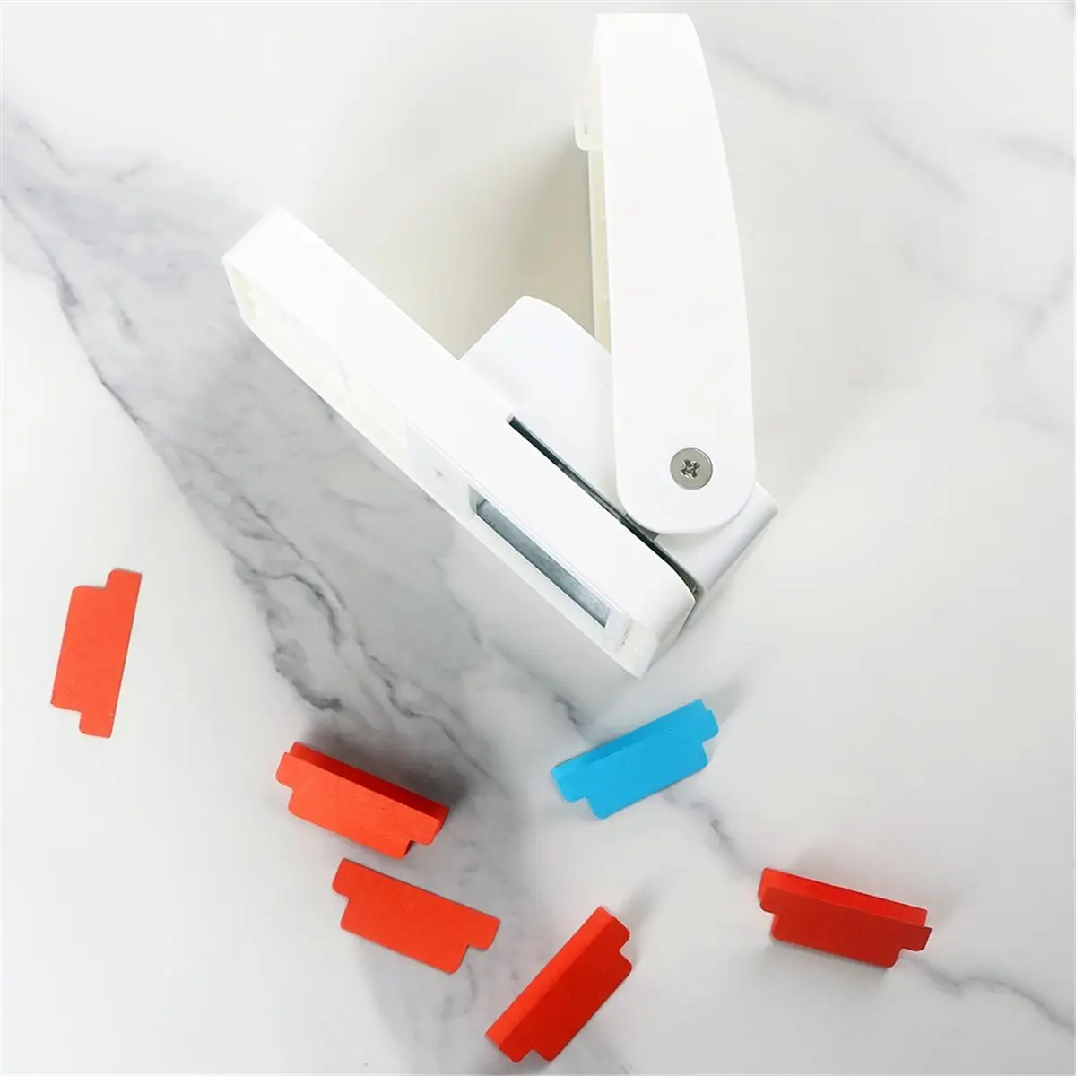 Tab Punch DIY Index Tabs Puncher Tag Punch Paper Punch for Scrapbooking, Journaling Tabs, Bible Tabs, Book Tabs