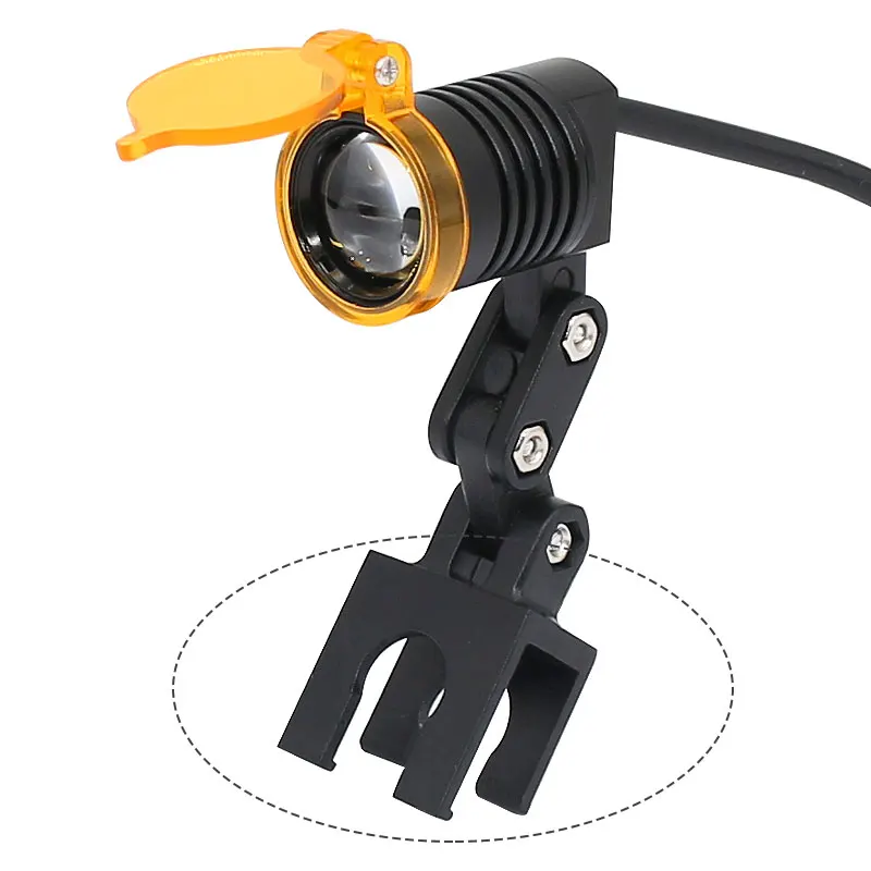 Adapter Mount Clip for Dental Head Light Replaceable Parts Connect with Binocular Loupes Useful Magnifier Head Lamp Accessories