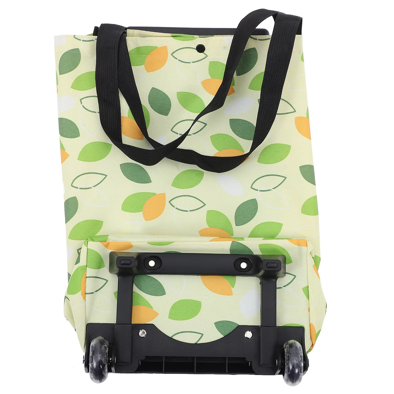 حقيبة عجلة التسوق عربة قابلة للطي حقيبة بقالة سعة كبيرة قابلة لإعادة الاستخدام عربة تخزين قابلة للطي متينة للسفر والشاطئ