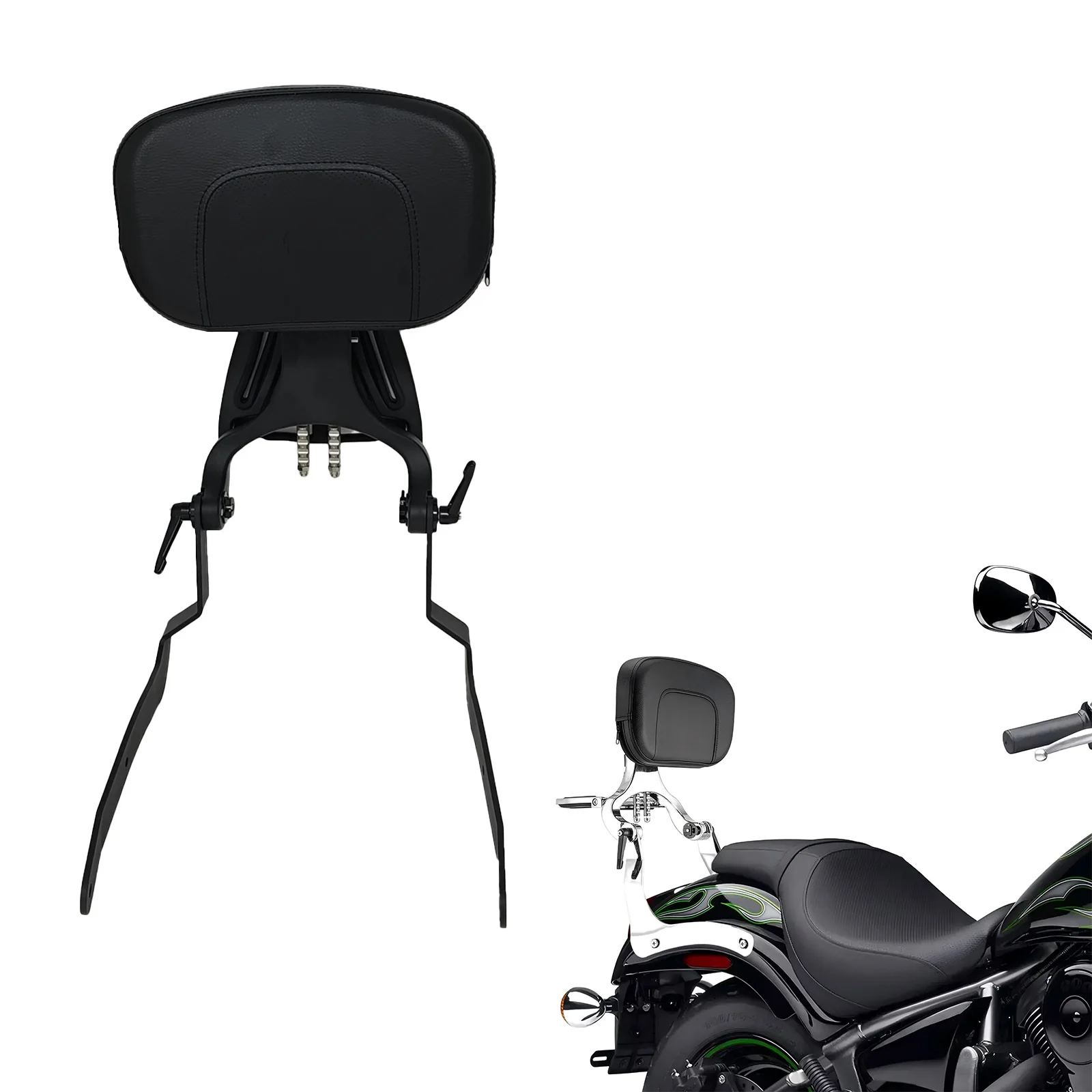 

Многофункциональная телескопическая регулируемая подушка для мотоцикла Kawasaki Eliminator 500, модифицированная складная спинка