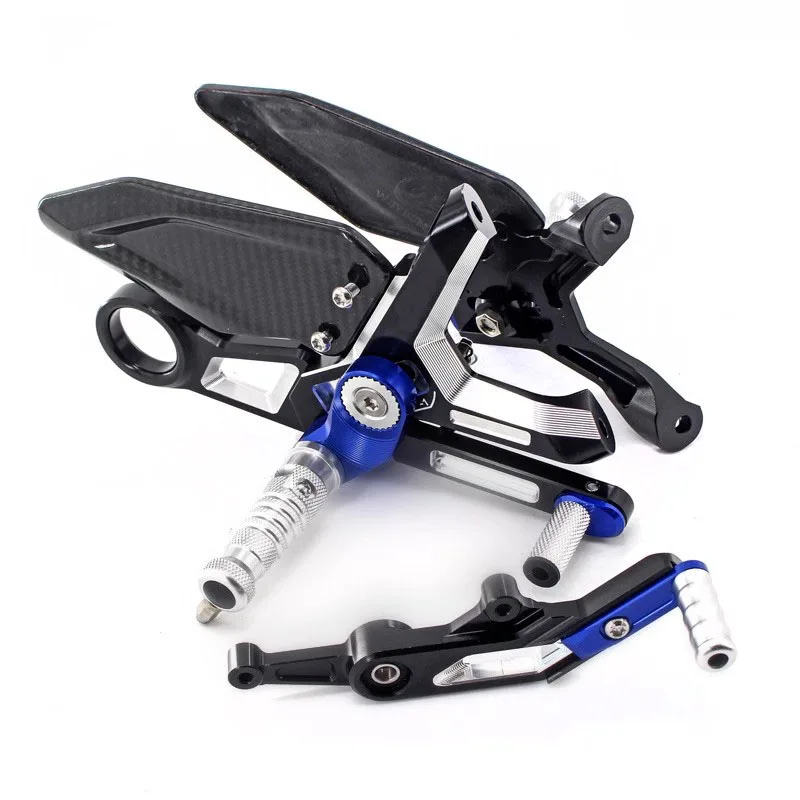Voetsteun Voetsteunen Voor Bmw S1000rr S1000RR M1000RR 2019-2025 Koolstofvezel Hak Wing Richter Achteren Geplaatste