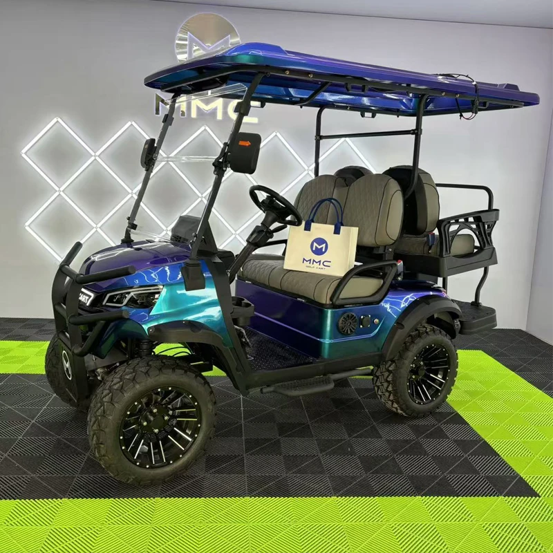 Hot Sale Cheap 2 4 6 Seats Electric Club Golf Cart48V/72V With Max Charger Smart Motor Neighborhood electricGolf Cart