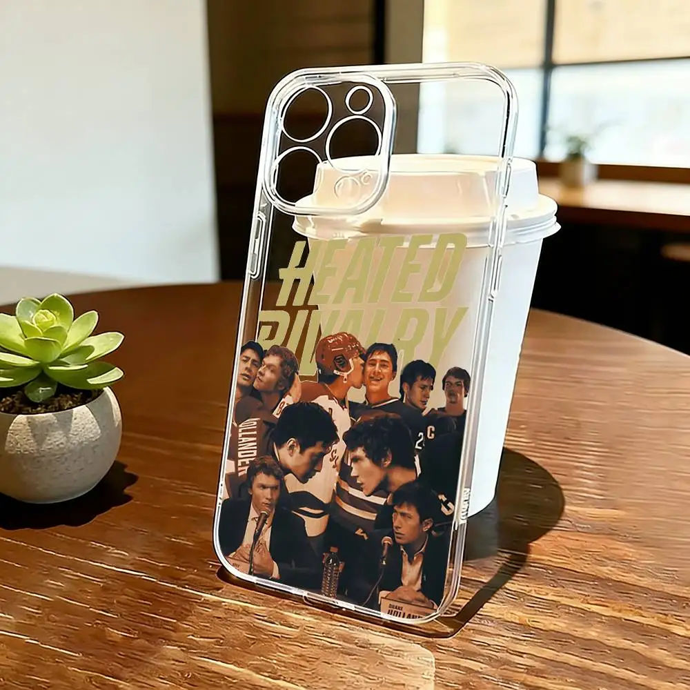 

COOL H-Heated R-Rivalry HR man Phone Case For iPhone 17 16 15 14 13 12 11 Mini Pro Max Plus Transparent Cover