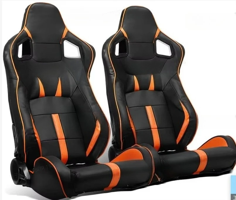 

Высококачественное гоночное кресло FORRacing из ПВХ-кожи с двойными направляющими