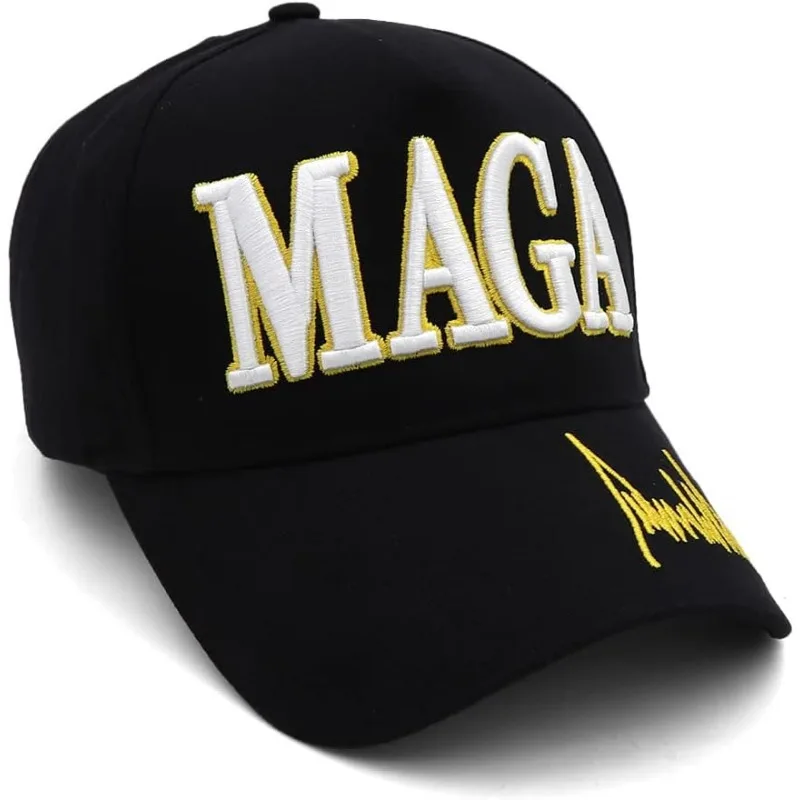 Trump Hat 2024 MAGA Hat Make America Great Again Donald Trump Slogan with USA Flag Cap Trump Merchandise Gift for Woman Men