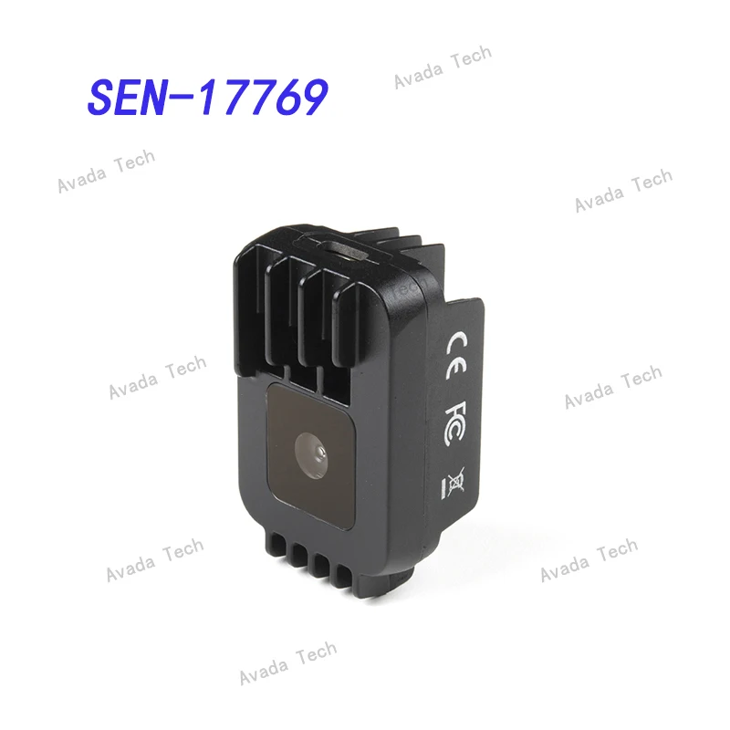 SEN-17769 12 MegaPixel camera module communicates over an on-board 2.1 Gbps MIPI interface directly to the Myriad X