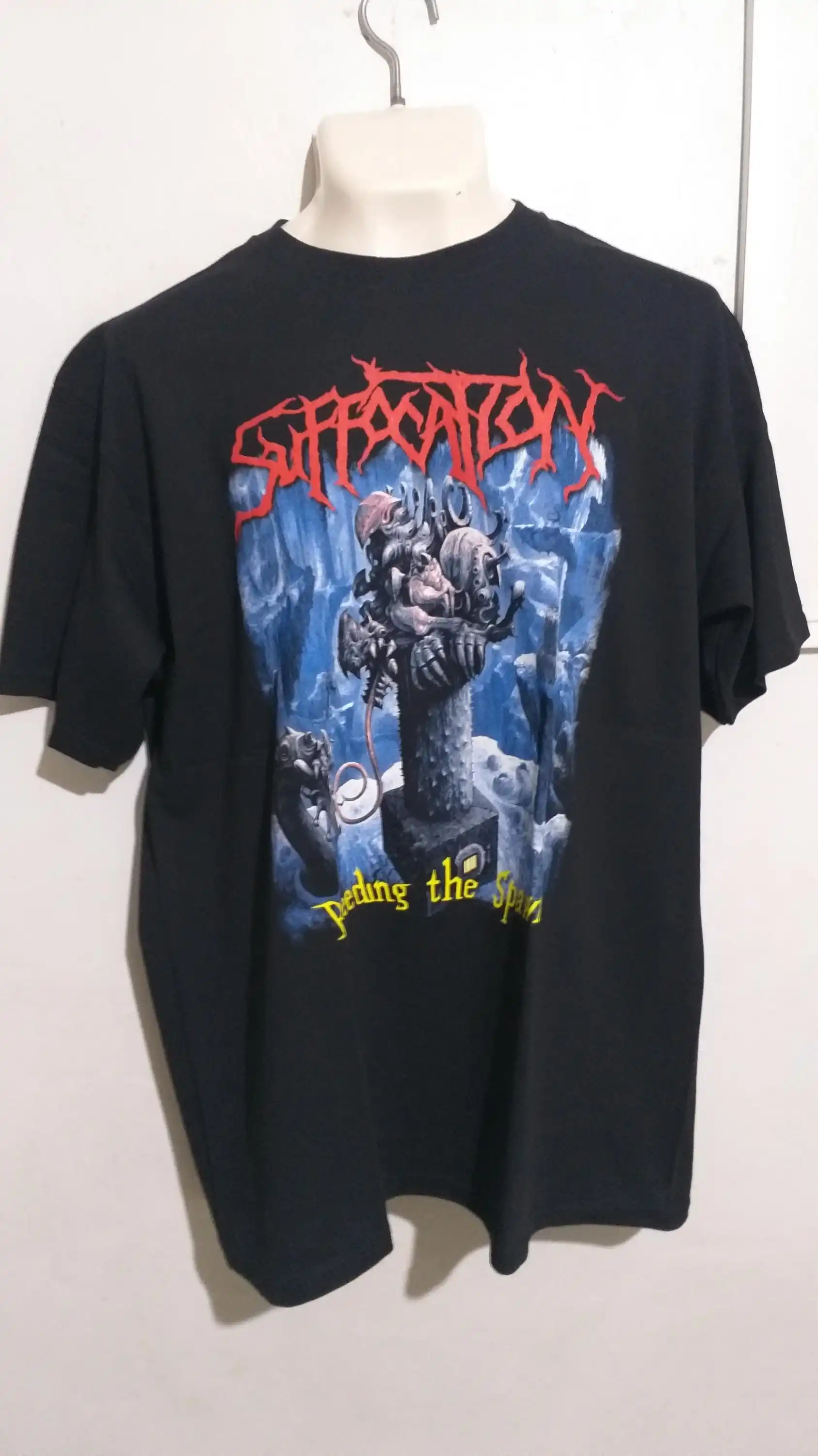 Suffocation breeding the spawn T shirt death metal nile dying fetus immolation incantation