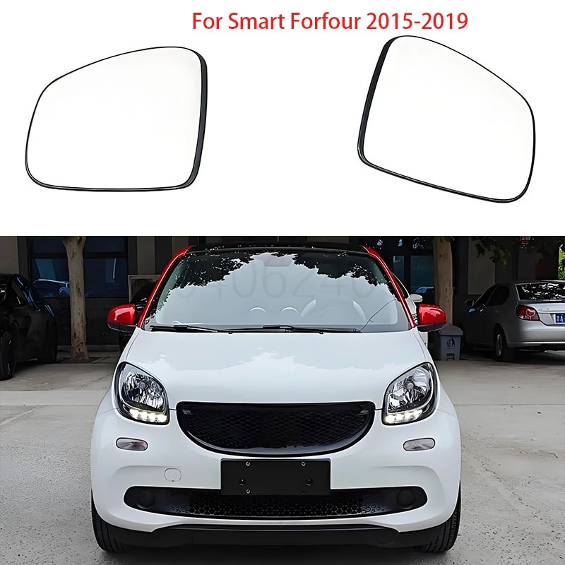 Auto parts left and right heated rearview mirror glass Smart Fortwo Forfour 2015-2019 Renault Twingo 2015-2019 A0998116600