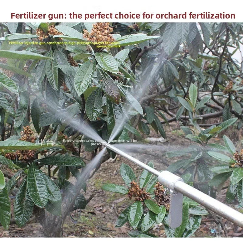 Detachable Agricultural Fertilizer Injector High Pressure Liquid Fertilizer for Fruit Trees/Vegetables Fertilizer Applicator