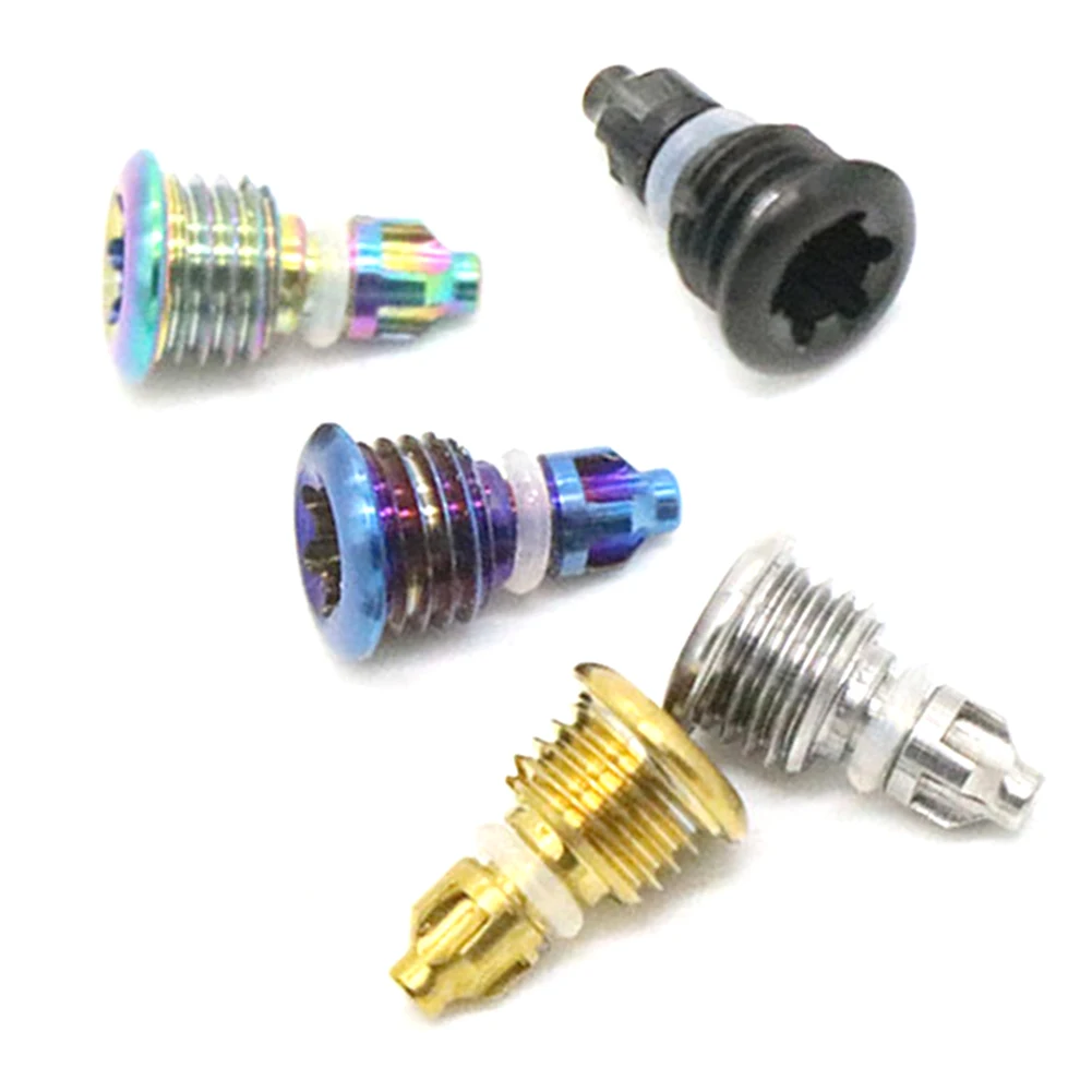 Bleed Screw Kit 2pcs With O-Ring For For MT2 MT4 MT5 MT7 MT8 Bike Brake Levers Alloy Material Construction