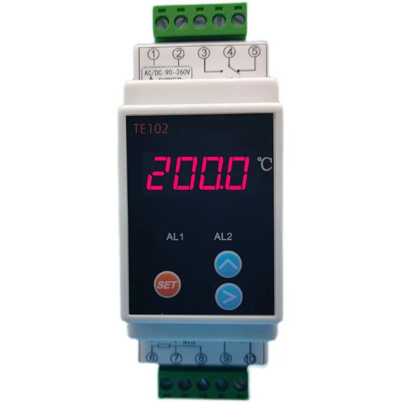 

Guide Rail Temperature Controller Intelligent Temperature Controller Adjustable Temperature Digital Display