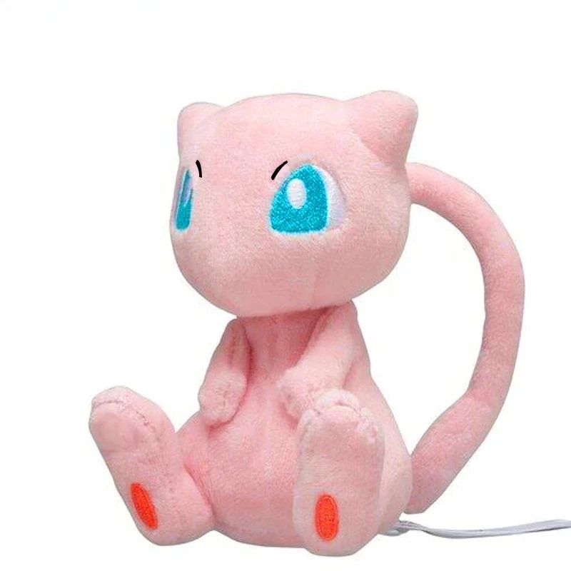 20cm Original Mew Plush Toy Cute Soft Kawaii Cute Best Gifts for Anime Cartoon Plush Doll Figure Toy for Kids Birthday Gift