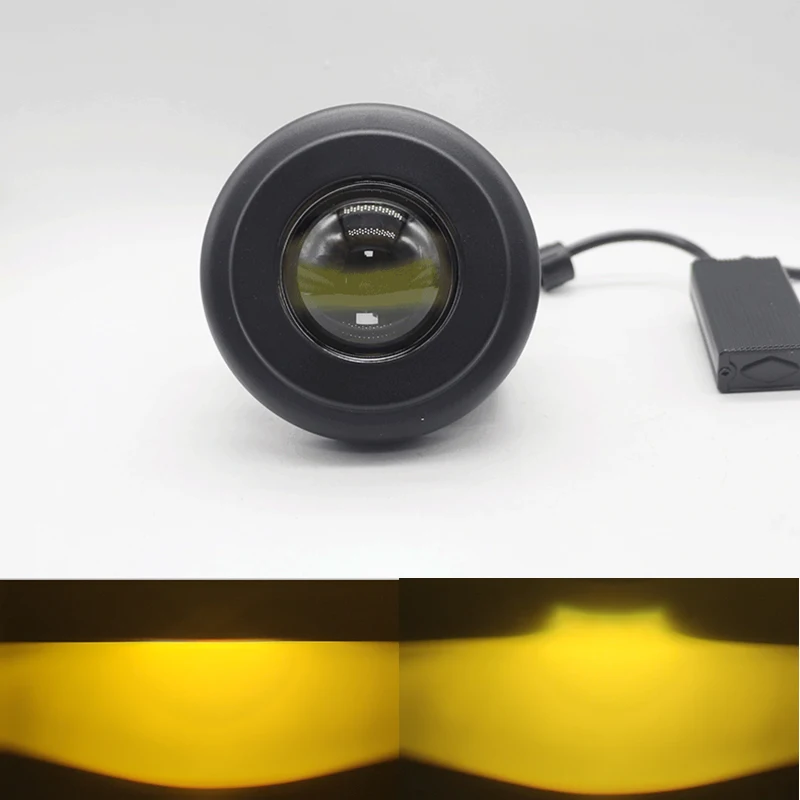 

Aililaisi 2Inch Aluminum BI LED Projector Fog Lamp Light IP-67 Waterproof Yellow 12V for Forester Impreza Legacy Tribeca Driving
