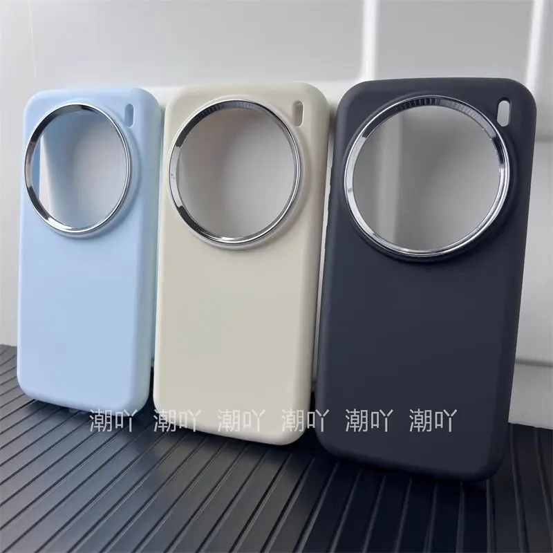 

Case For VIVO X200 Pro Mini X 100 100S Pro Luxury Small Chubby Silicone TPU Cover For VIVO X100 Ultra Shockproof Bumper Funda