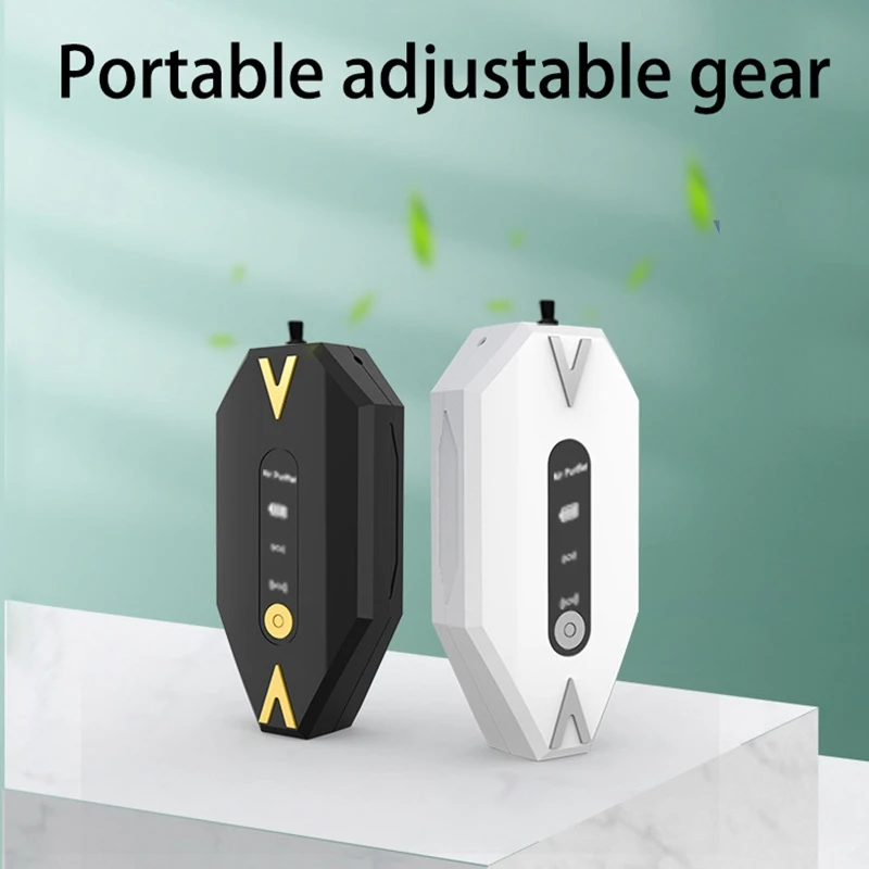 Purificateur d'air à ions négatifs, portable personnel, mini, réglable à deux vitesses, 160 millions