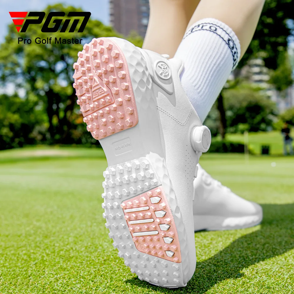 PGM Golf Shoes for Women Breathable Women's Shoes Knob Women's Sports Height-enhancing Shoes XZ424