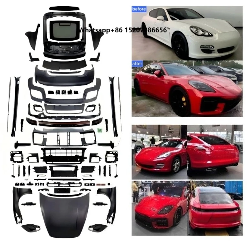 Front Bumper Lip with Fog Light Cut-Outs and Rear Bumper