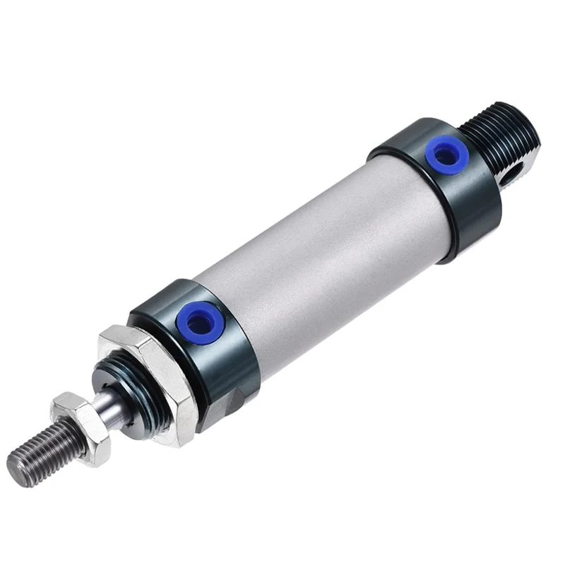 

Pneumatic Air Cylinder Double Action MAL16mm Bore X25 50 75 100mm Stroke with Mini Air Cylinder Screwed Piston Rod