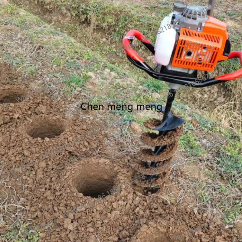 Farmer Use Mini Auger Machine Drilling Holes Ground Drilling Machine Bore Hole Drilling Machine