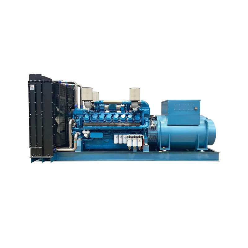 Yuchai Shandong Heavy   Water Cooling Single Three Cylinder 800 Kva 1250 Kva 2000kva Open Frame diesel Generator 1000 kw