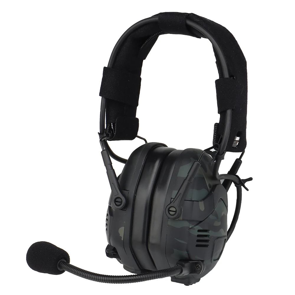 Noise Reduction Tactical Bluetooth Headset for OPS Core ARC and Wendy Sport Helmet Hunting Shooting Rechargeable Tuning