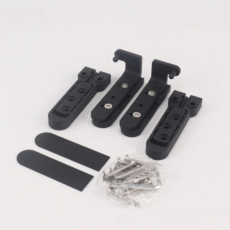 Stainless Steel Invisible Hidden Hinge Pivot Top Bottom Axis 3D Adjustable Heavy Duty Door Concealed Hinge