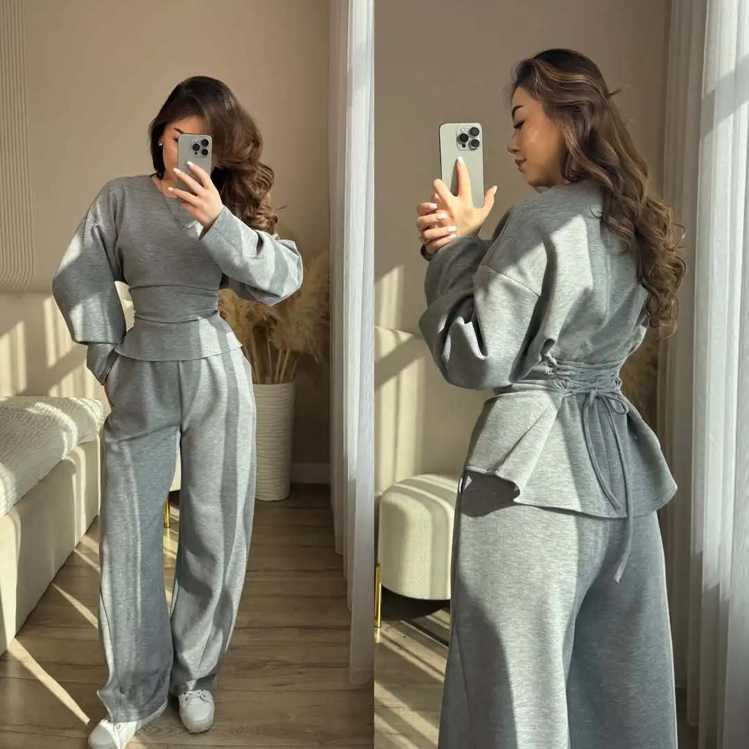 Thumbnail 4 - #6 Womens Wide Leg Pant Sets Deals & Discounts
