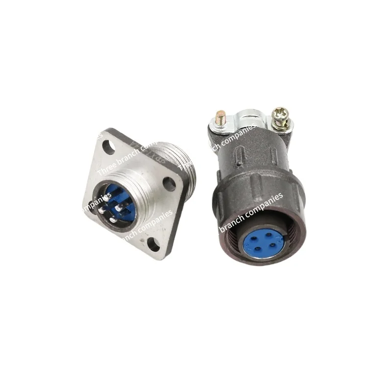 

Plug and socket X14K4P 3-core 4-core 5-core 7-core, round connector mounting hole 14mm