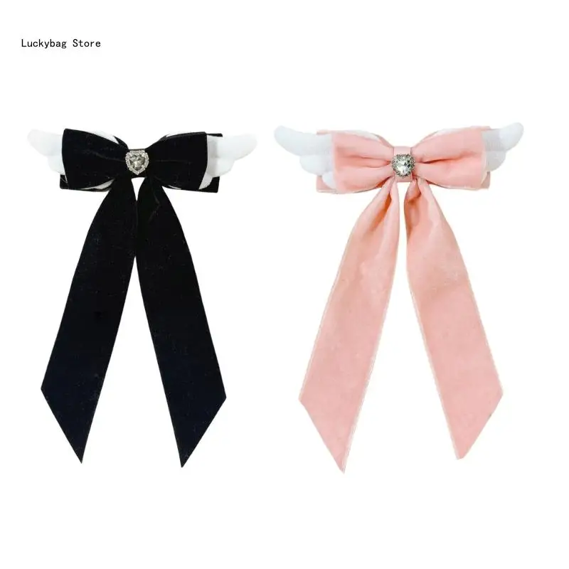 

Portable Bows Hair Clip Fashion Hair Ornament for Women Hairpin Party Hairpiece