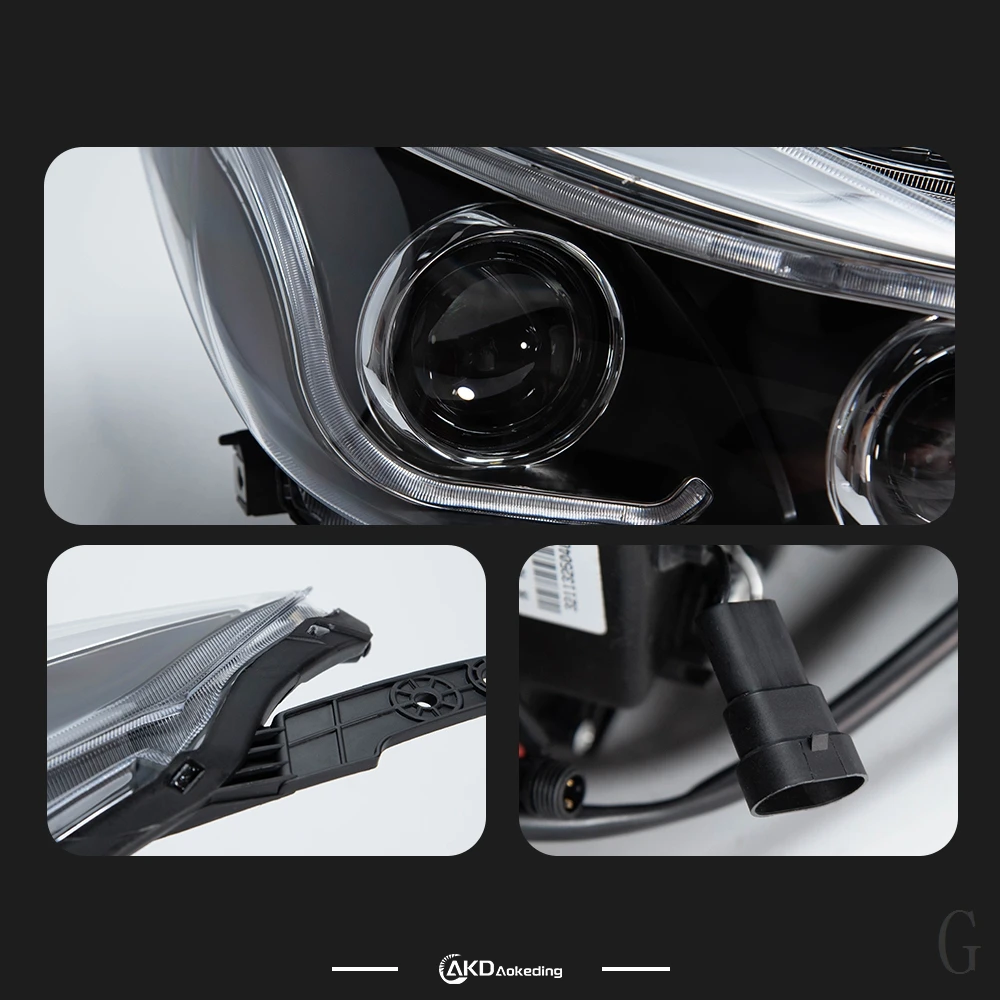 تصفيف السيارة المصابيح الأمامية لسوبارو XV LED المصباح 2012-2017 LED رئيس مصباح DRL إشارة العارض عدسة السيارات #6