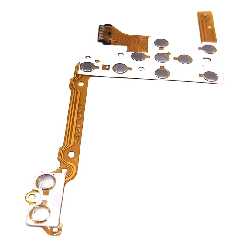 RIRI 1 قطعة لوحة المفاتيح مفتاح زر فليكس كابل مجلس لكانون EOS 1000D قبلة X50 كانون المتمردين T3 كاميرا رقمية إصلاح جزء