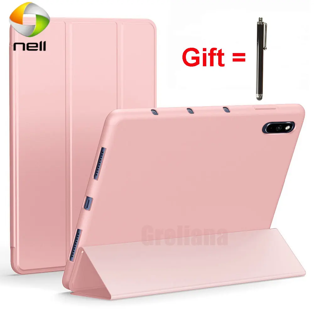 Capa para huawei matepad se t10s 10.1 t10 9.7 pro 11 suporte de couro capa protetora mediapad m6 8.4 pro 10.8 honor v6 10.4 funda