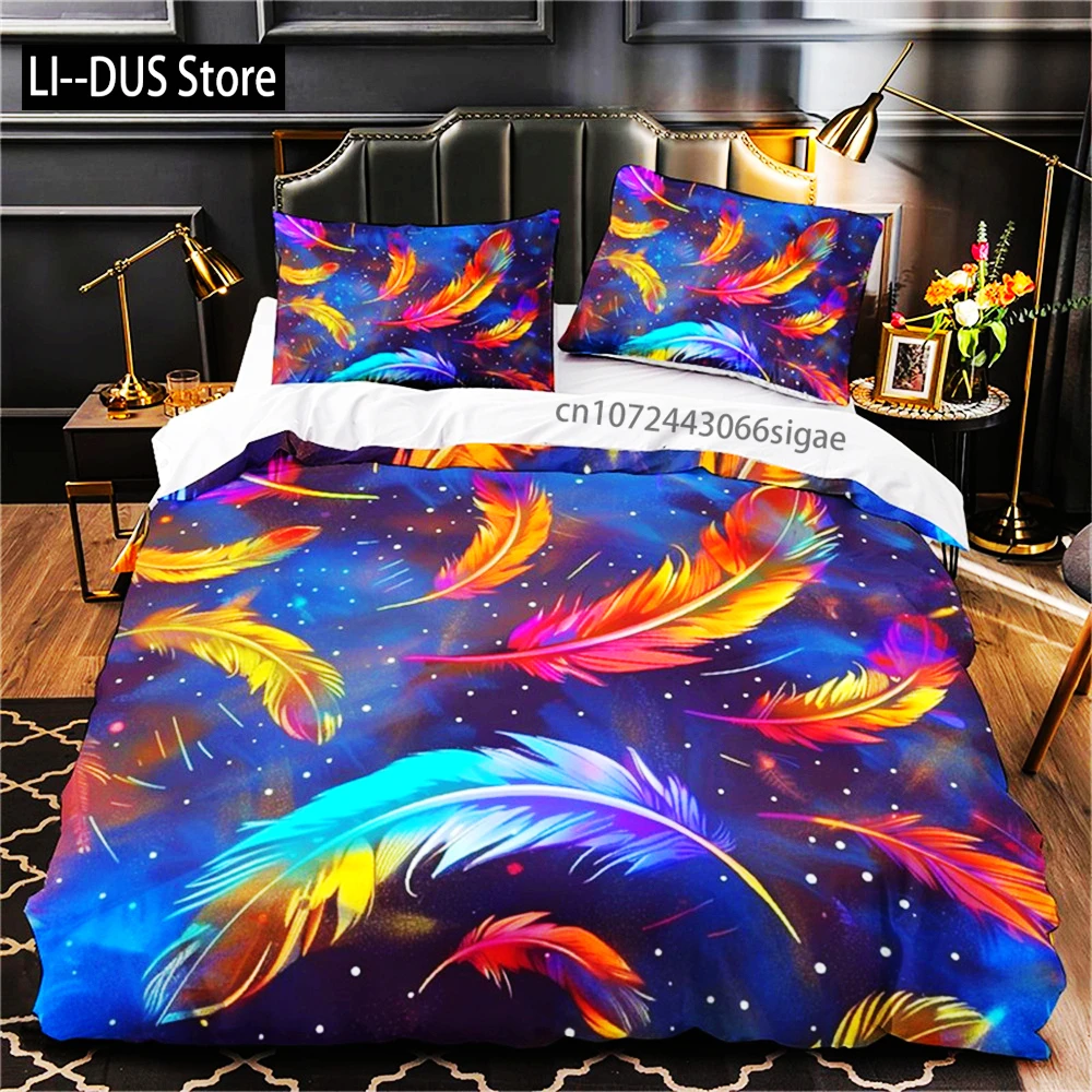 3D Digital Print Bed Sheet Set, 2/3 Piece Set, Soft Polyester Fabric, Machine Washable Zipper Closure Various Designs And Themes