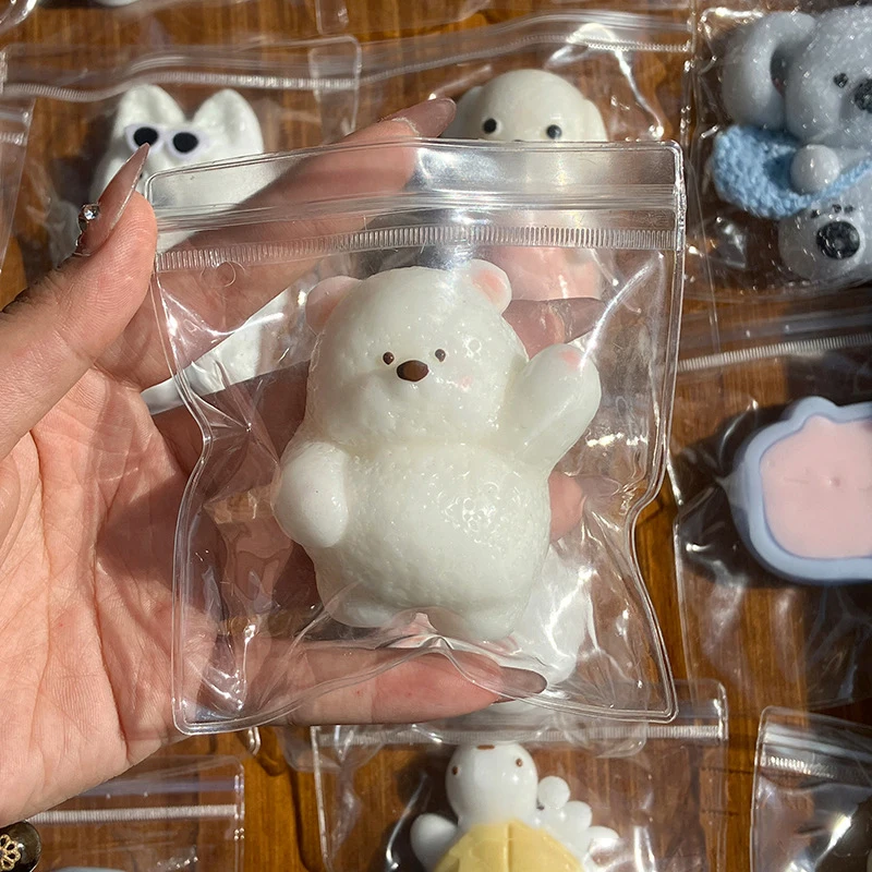 

Cute Animals Fidget Toy TPR Material Cute Rabbit Cat Slow Rebound Decompression Toy Reduce Stress Kids Gift Toy
