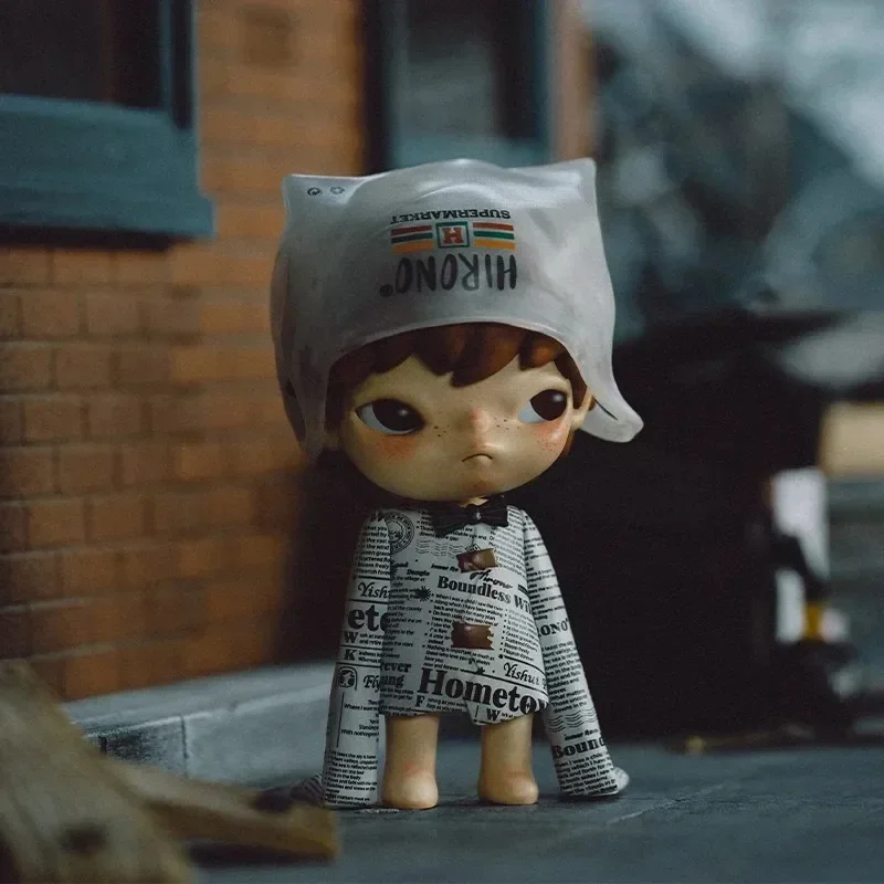

Pop Mart Hirono Little Mischief Series Blind Box Guess Bag Mystery Box Toys Doll Cute Anime Figure Desktop Ornaments Gift