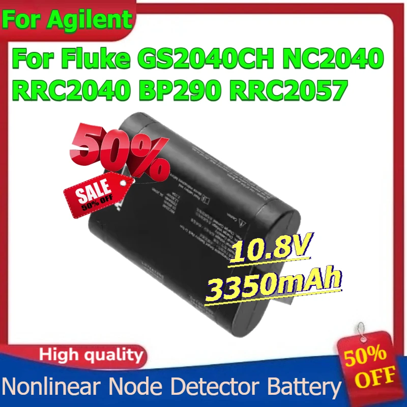 

Nonlinear Node Detector Battery for Agilent Fluke GS2040CH NC2040 RRC2040 BP290 RRC2057 Battery Pack 10.8V 3350mAh