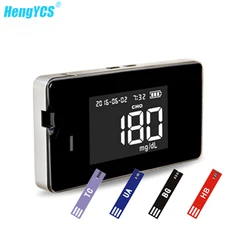 Accu Answer 4 In1 Multi-function Hemoglobin, Uric Acid, Cholesterol,GIuose Blood Test Meter for Diabetes Gout with Lancets