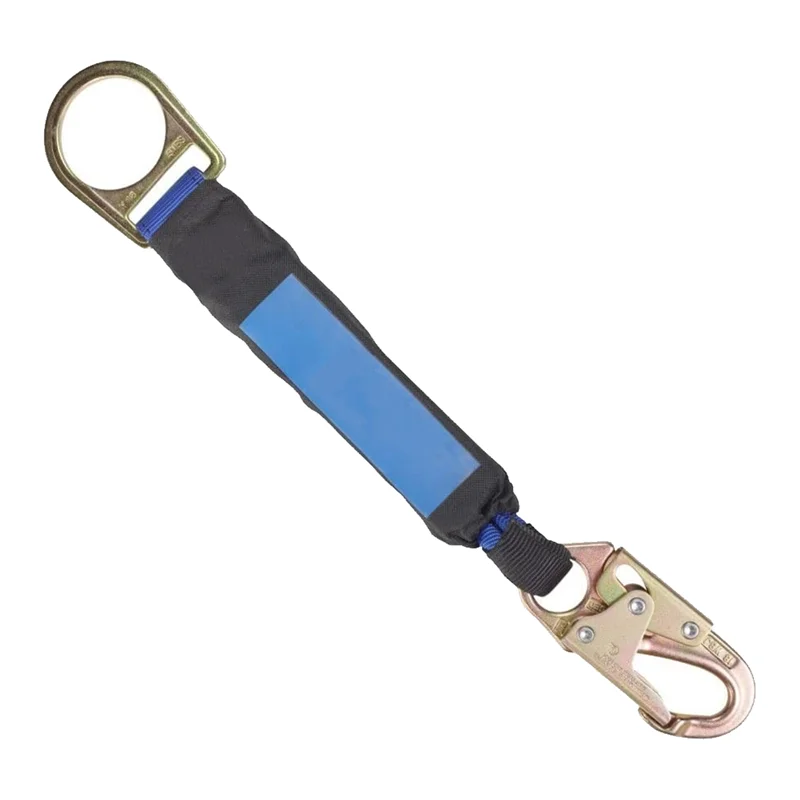 

FAST-18Inch D-Ring Extender Self-Locking Snap Hook And O-Ring Drop-Proof Seat Belt Extension Lanyard OSHA/ANSI Compliant