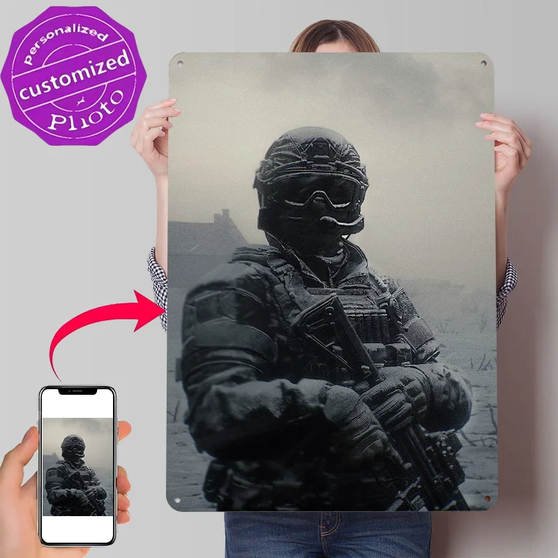 Póster Frozen Sentinel, Letreros Metálicos Retro Impresos en 3D, Decoración de Pared Personalizada, Regalo para Decoración del Hogar, Accesorios para Habitaciones, Decoración para el Hogar
