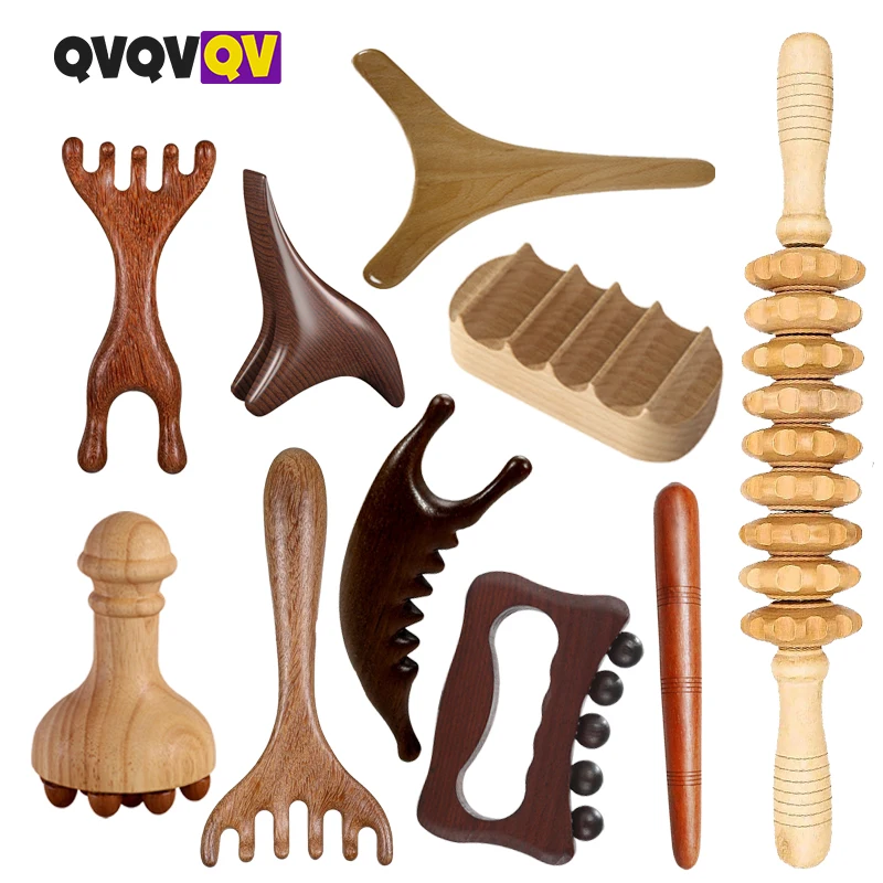 

1 шт. Деревянный массажный инструмент в форме гриба, деревянный массажер-гриб, инструмент для антицеллюлитной лимфодренажной терапии, массажная чашка