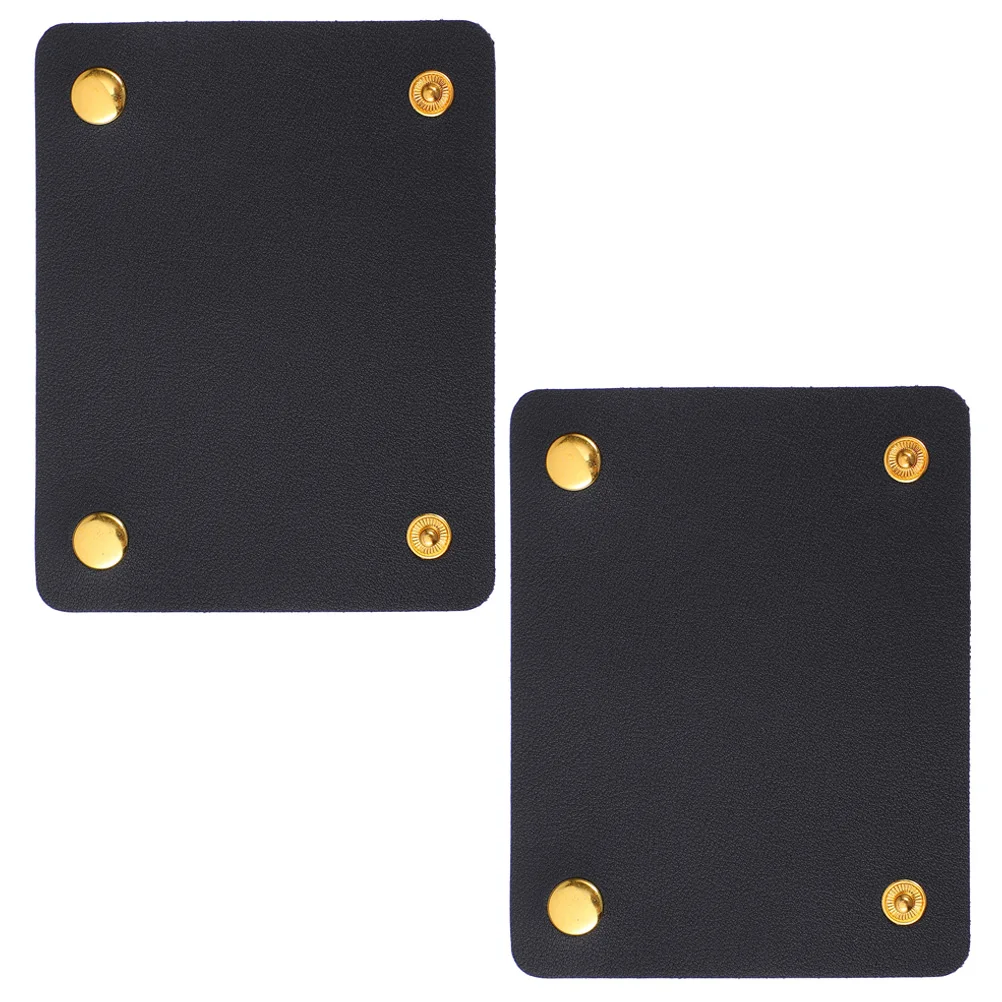 

2 Pcs Handle Protection Case Bag Protector Suitcase Luggage Handbag Protectors Wrap Pu Purse Cover Habdle