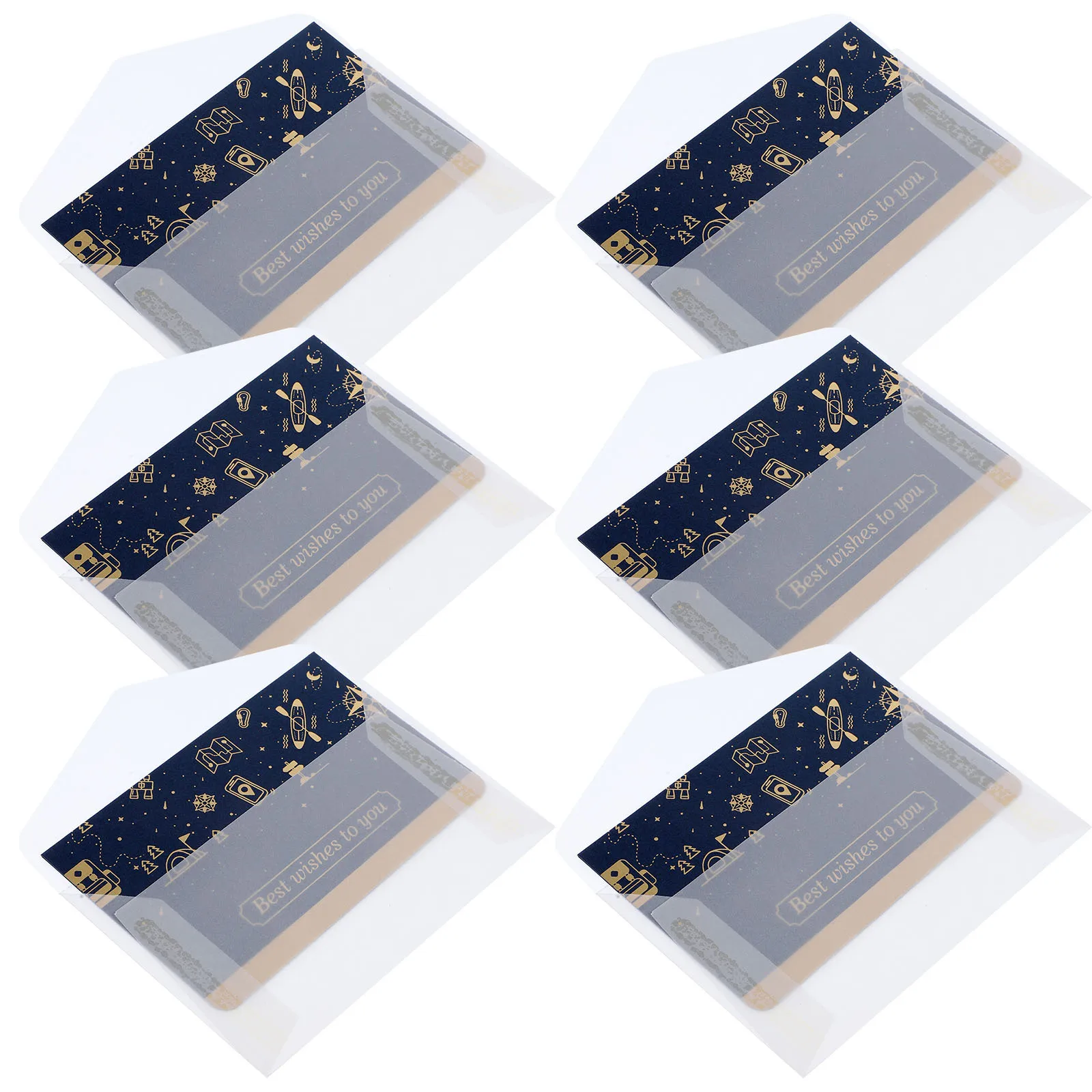 

6 комплектов праздничных поздравительных открыток, складные DIY пожелания, день рождения, свадьба, вечеринка, праздничные открытки с сообщениями, оптом