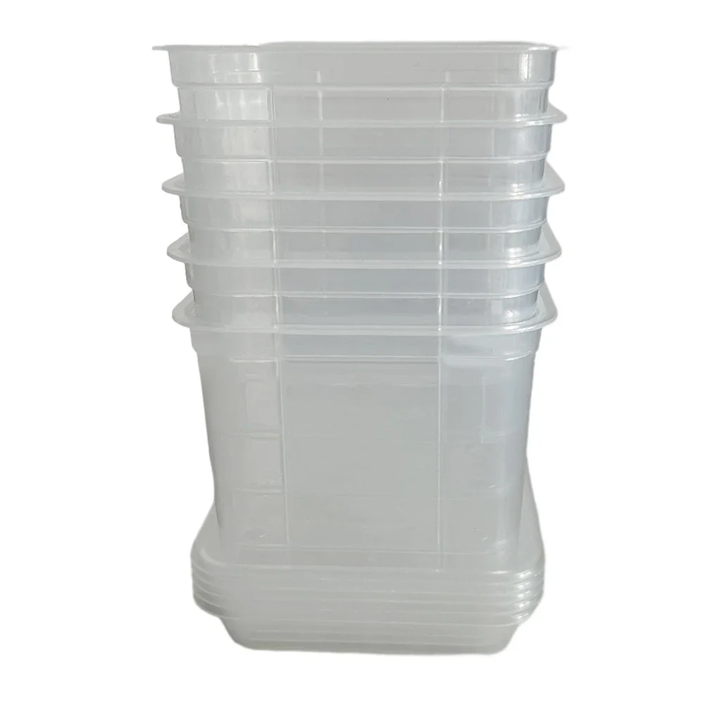 

5pcs Clear Orchid Pot Plastic Orchid Flower Plant Pot For Optimal Growth 10cm Cultivate Tray Breathable Planters Garden Supplies